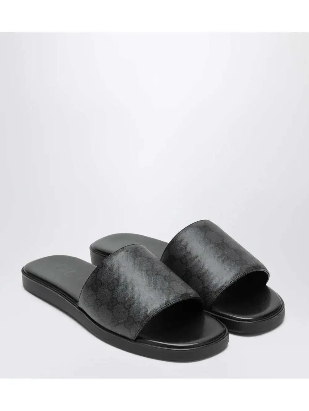 Gucci Slide Canvas Sandal (120)(PLEASE REQUEST YOUR SIZE BEFORE PURCHASING)